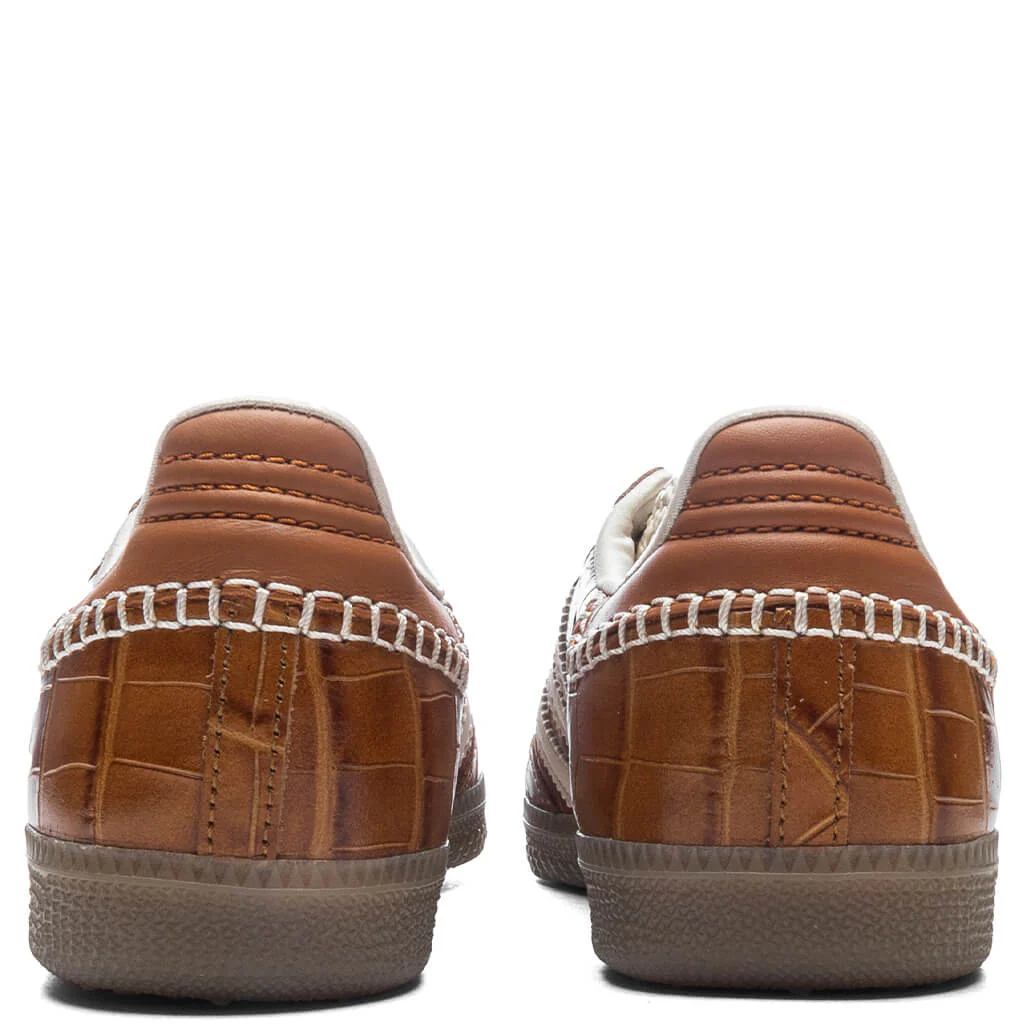Adidas x Wales Bonner Samba - Supcol/Wonwhi/Nbrown - Image 4