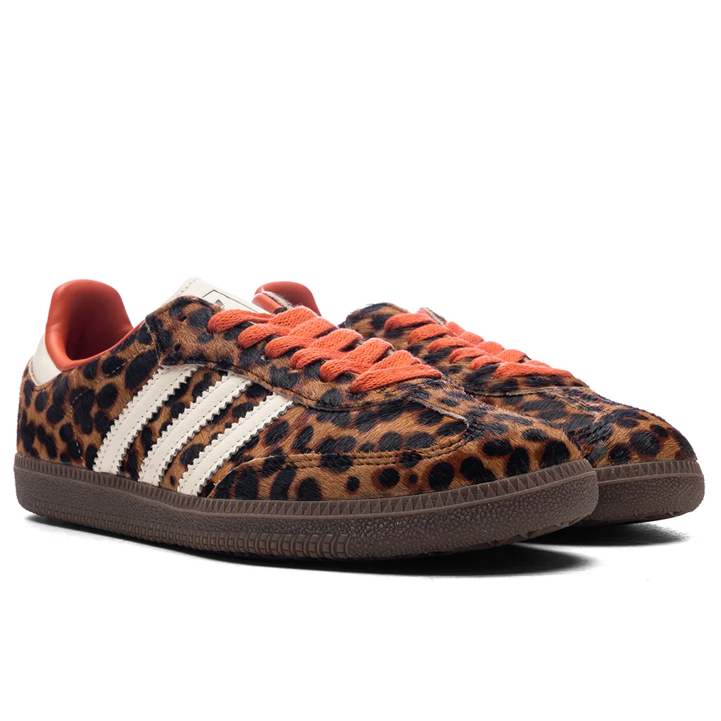 Women's Samba OG - Core Black/Preloved Red/Cream White - Image 2
