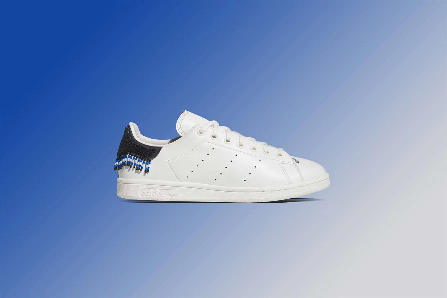 Adidas x CLOT Stan Smith by Edison Chen - Core White/Night Navy - Image 2