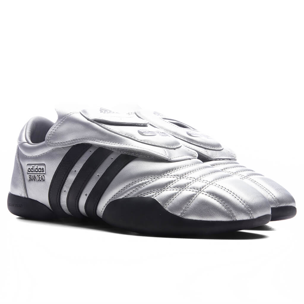 Adidas x Brain Dead Techwondo - Silver Metallic/Core Black/Cloud White - Image 2