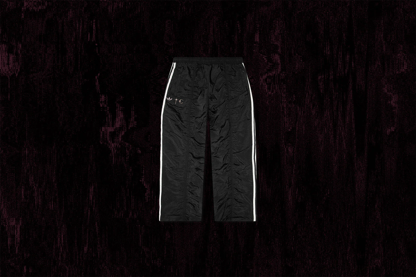 Adidas x Thug Club Woven Track Pant - Black/Silver Metallic - Image 5