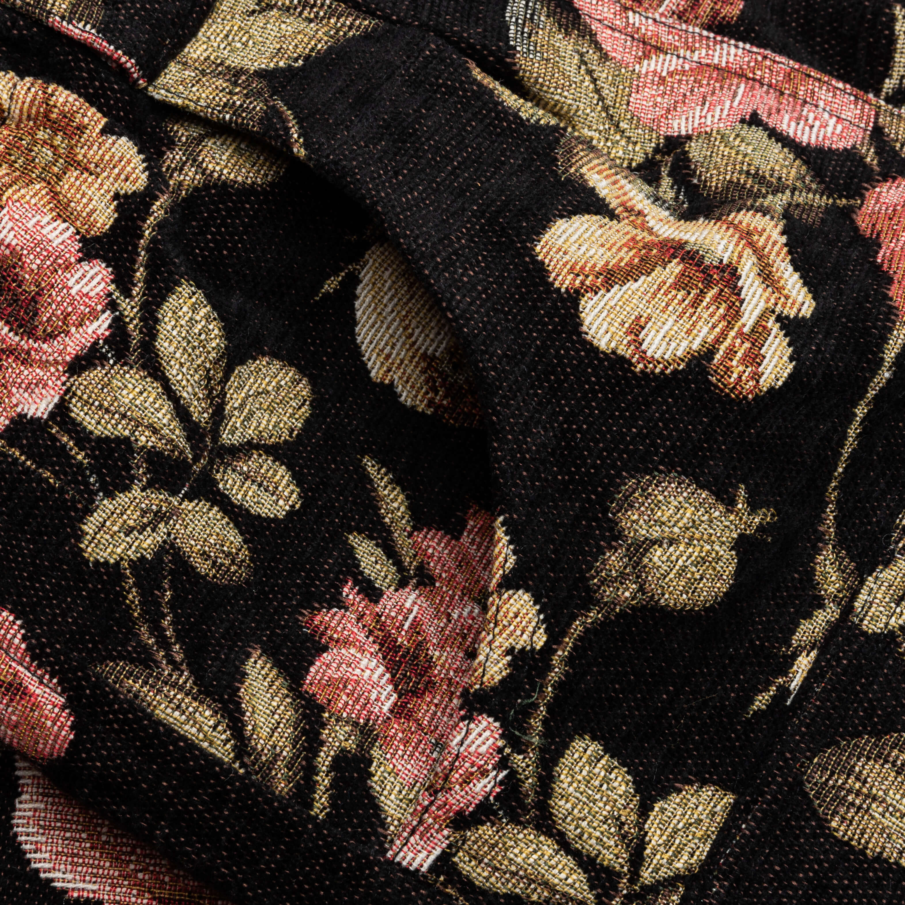 Abc. Floral Jacquard Waterproof Shorts - Black - Image 4