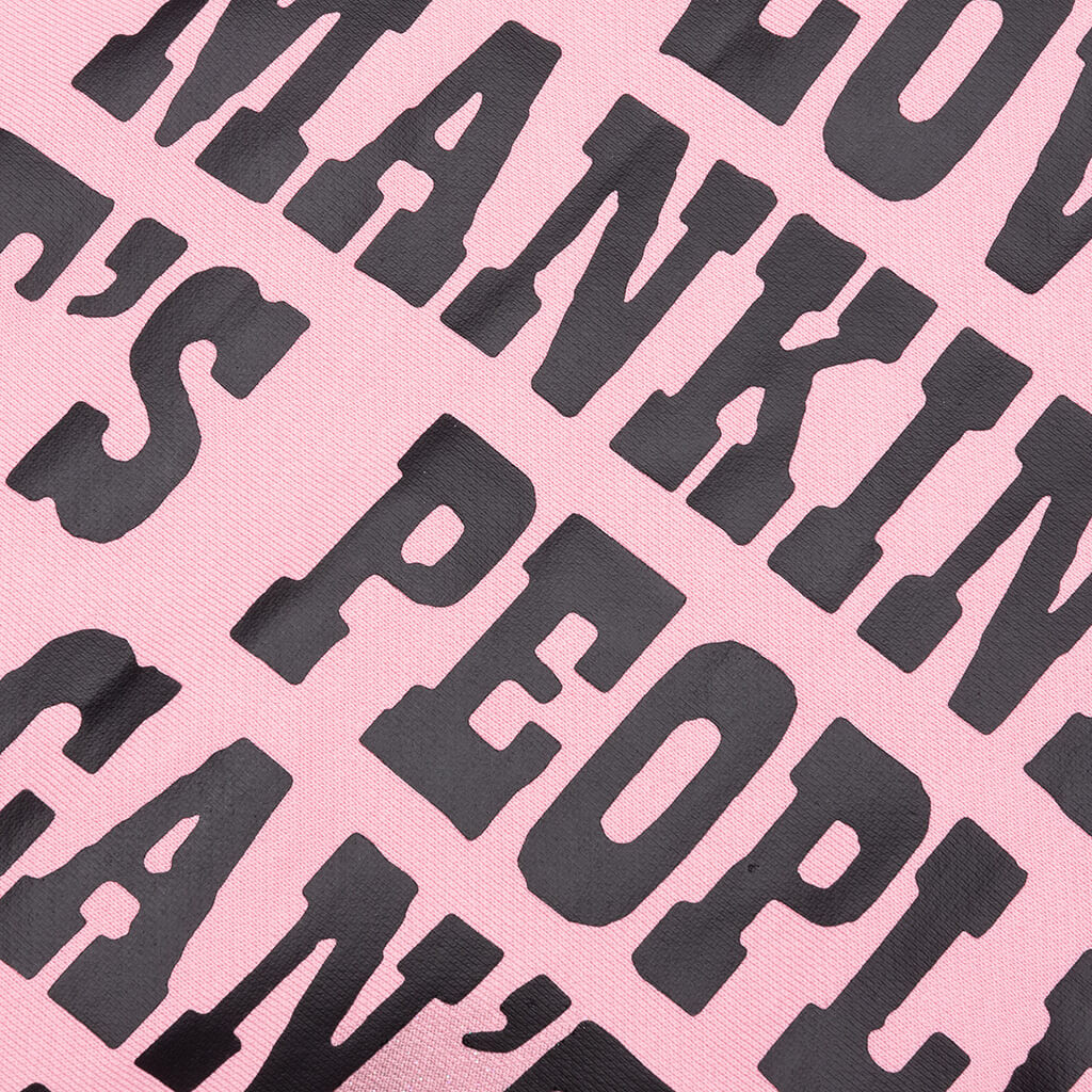 I Love Mankind But... Sweatshirt - Pink - Image 4