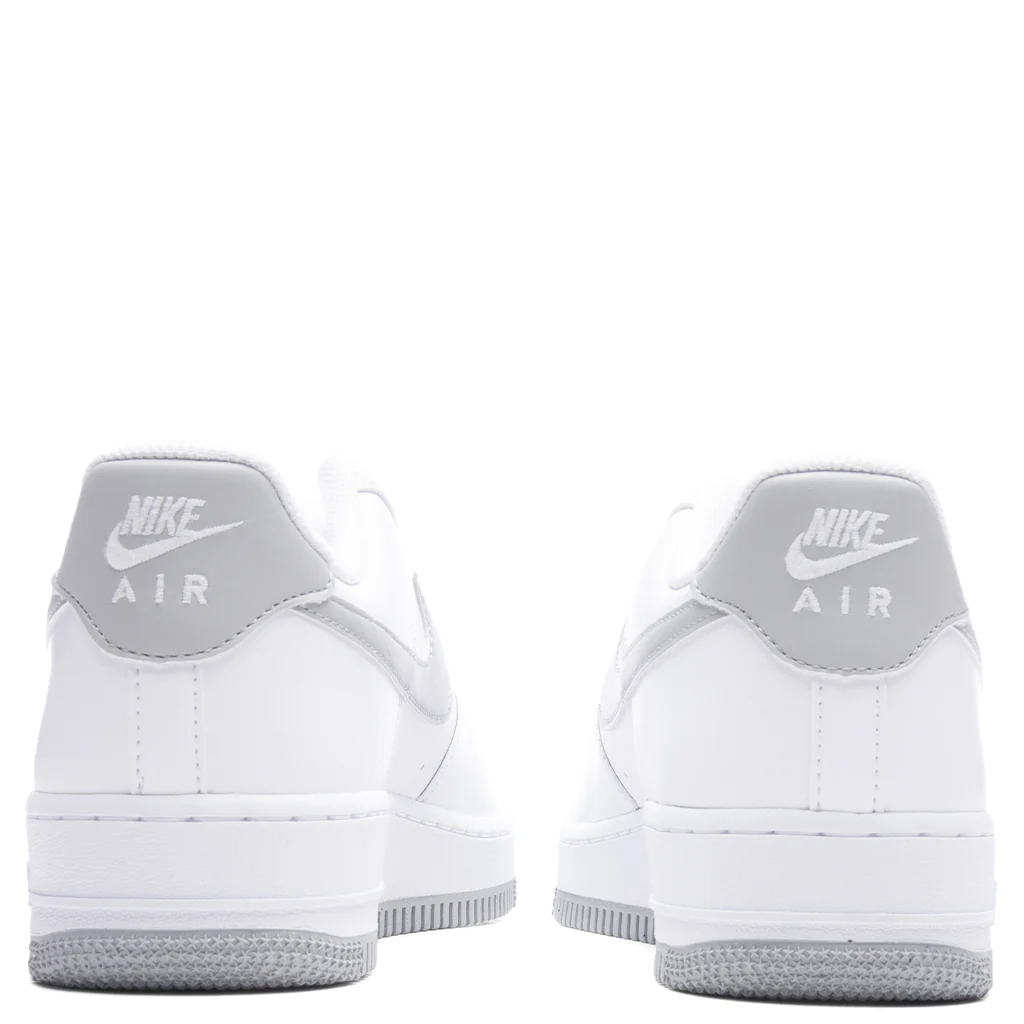 Air Force 1 '07 - White/Light Smoke Grey - Image 4