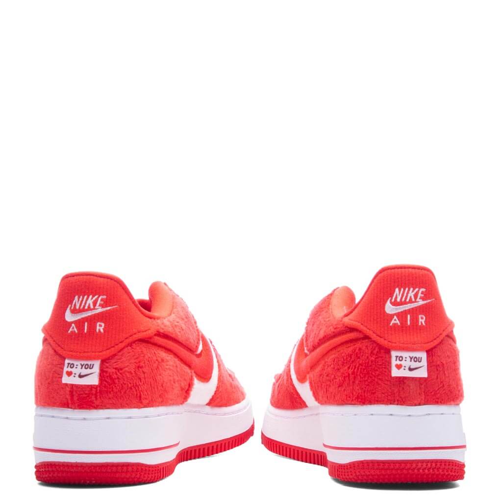 Air Force 1 LV8 2 (GS) 'Valentine's Day'- Fire Red/Light Crimson/Pink Foam - Image 4
