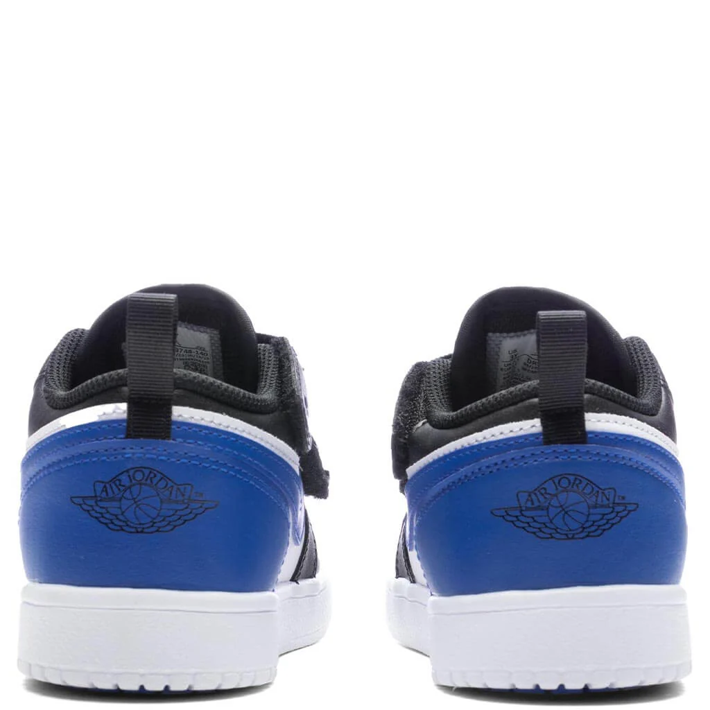 Air Jordan 1 Low Alt (PS) - White/Royal Blue/Black - Image 4