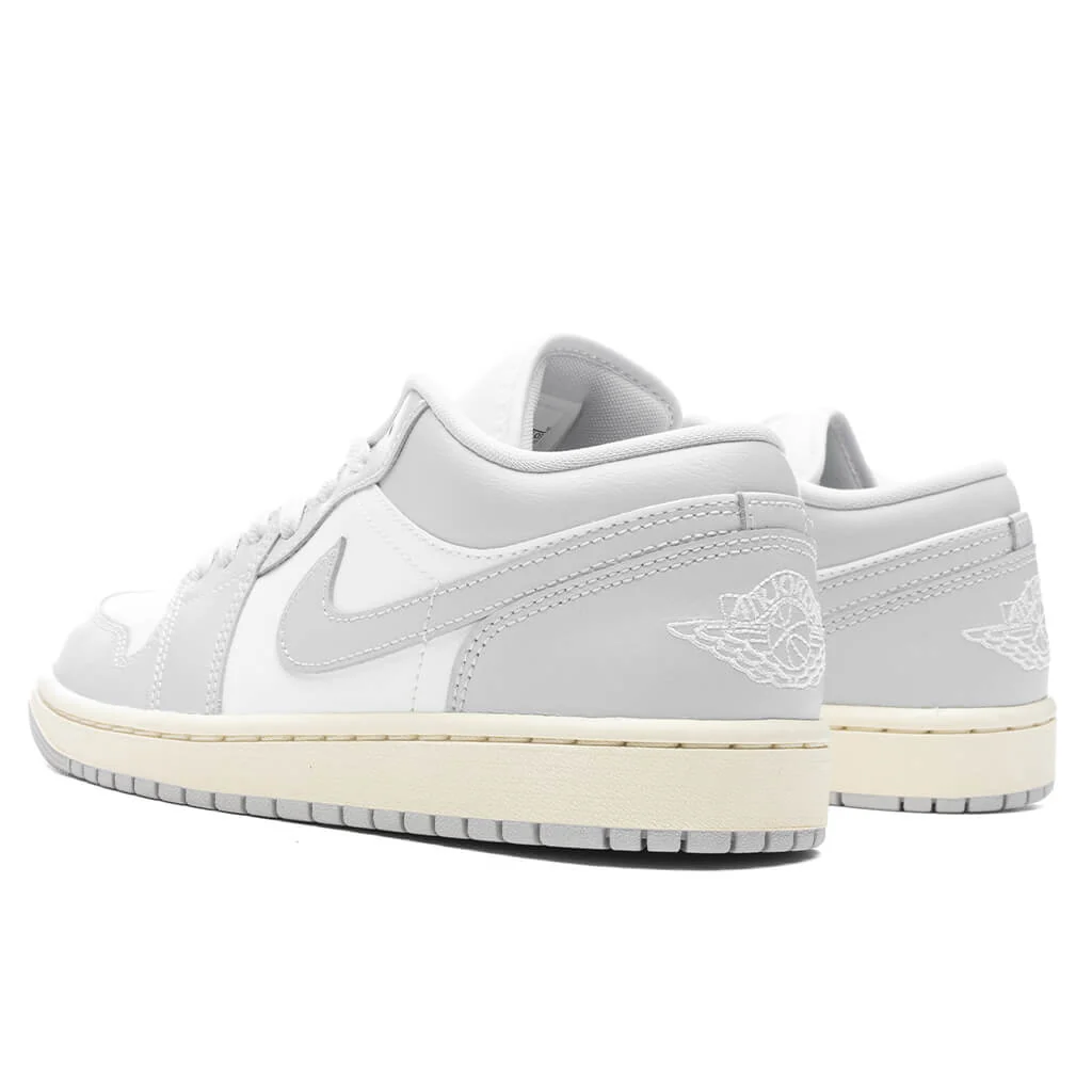 Women's Air Jordan 1 Low - Sail/ Neutral Grey/Coconut Milk - Image 3