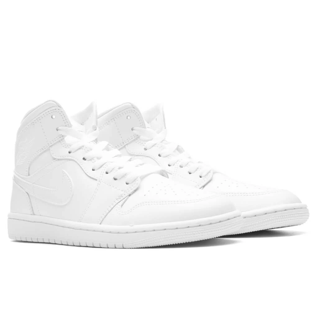 Women's Air Jordan 1 Mid - White - Image 2