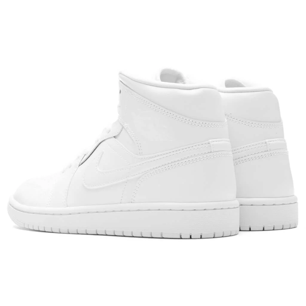 Women's Air Jordan 1 Mid - White - Image 3