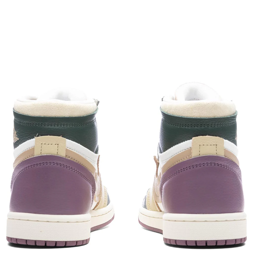 Women's Air Jordan 1 High MM - Galactic Jade/Desert/Sail - Image 4