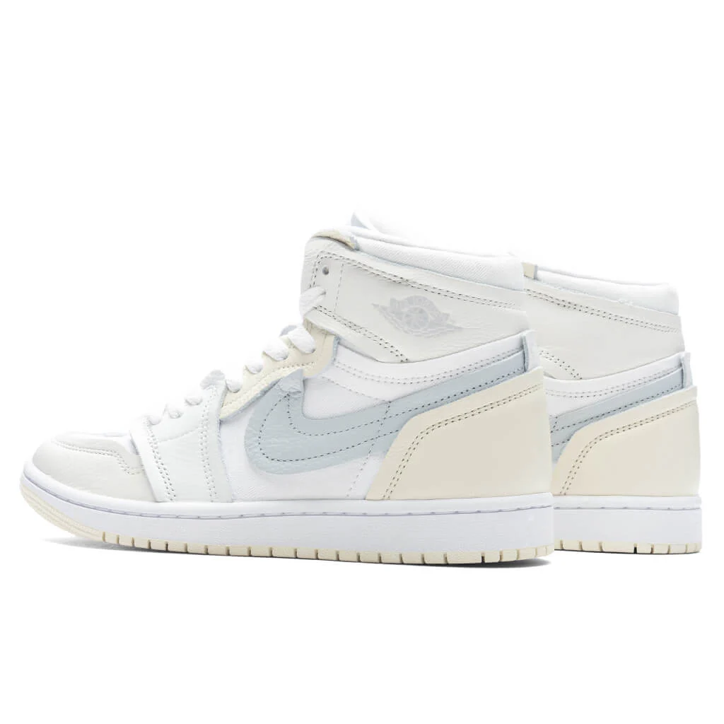 Women's Air Jordan 1 High MM - White/Pure Platinum/Sail - Image 3