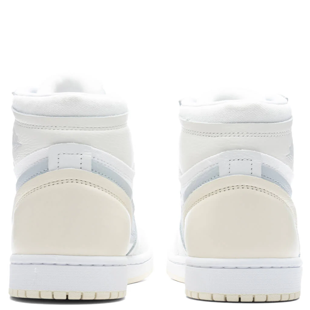Women's Air Jordan 1 High MM - White/Pure Platinum/Sail - Image 4