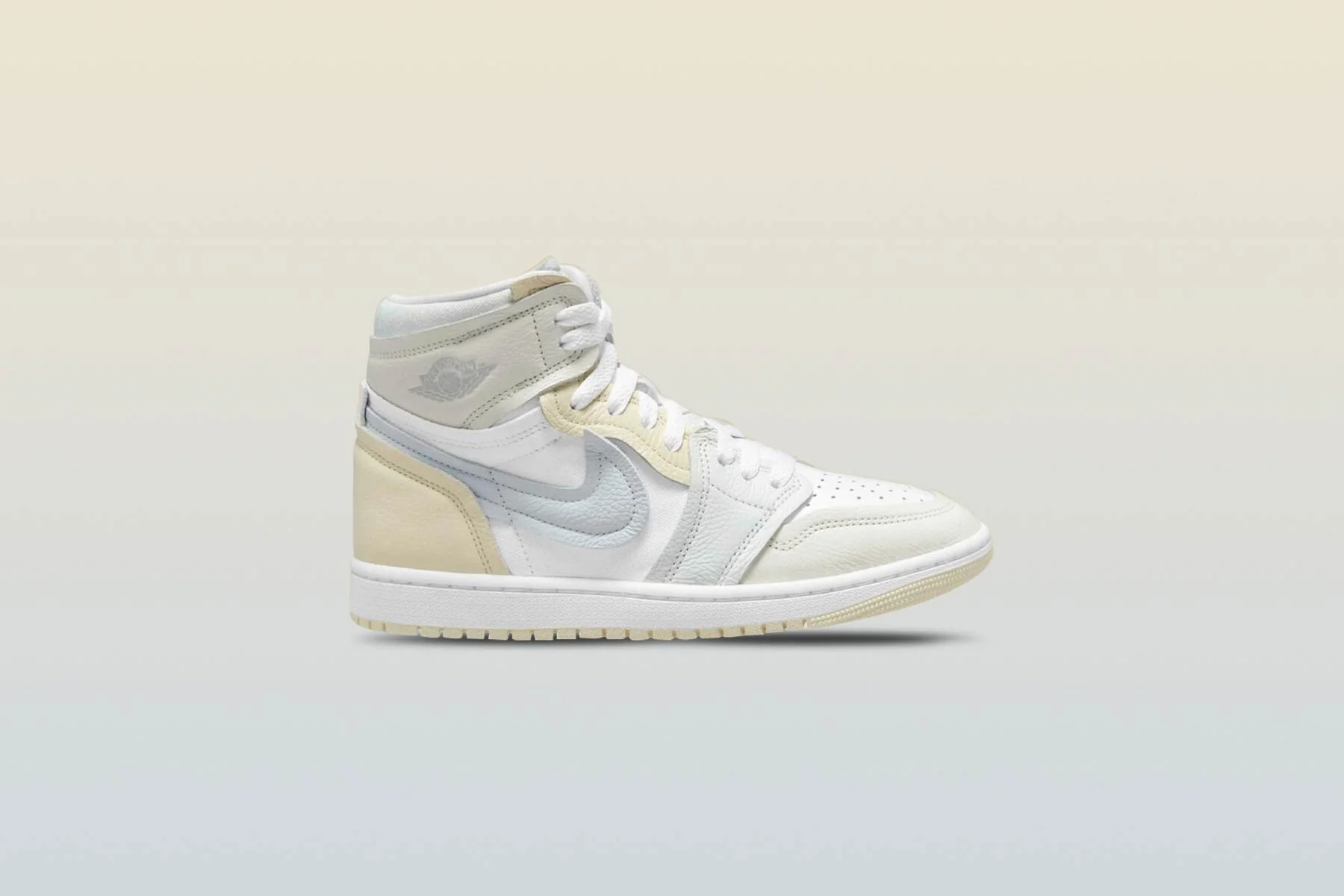 Women's Air Jordan 1 High MM - White/Pure Platinum/Sail - Image 5