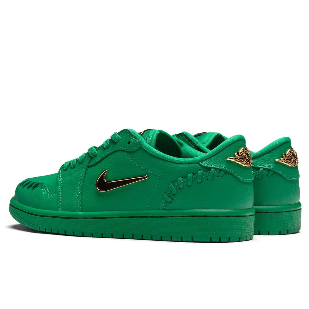 Women's Jordan 1 Low Method of Make - Lucky Green/Metallic Gold - Image 3