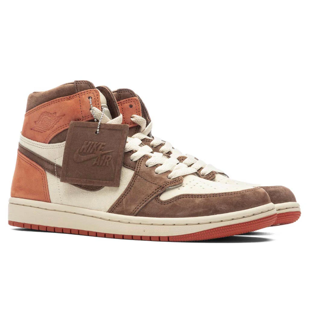 Women's Air Jordan 1 Retro Hi OG SP 'Dusted Clay' - Cacao Wow/Sanddrift - Image 2