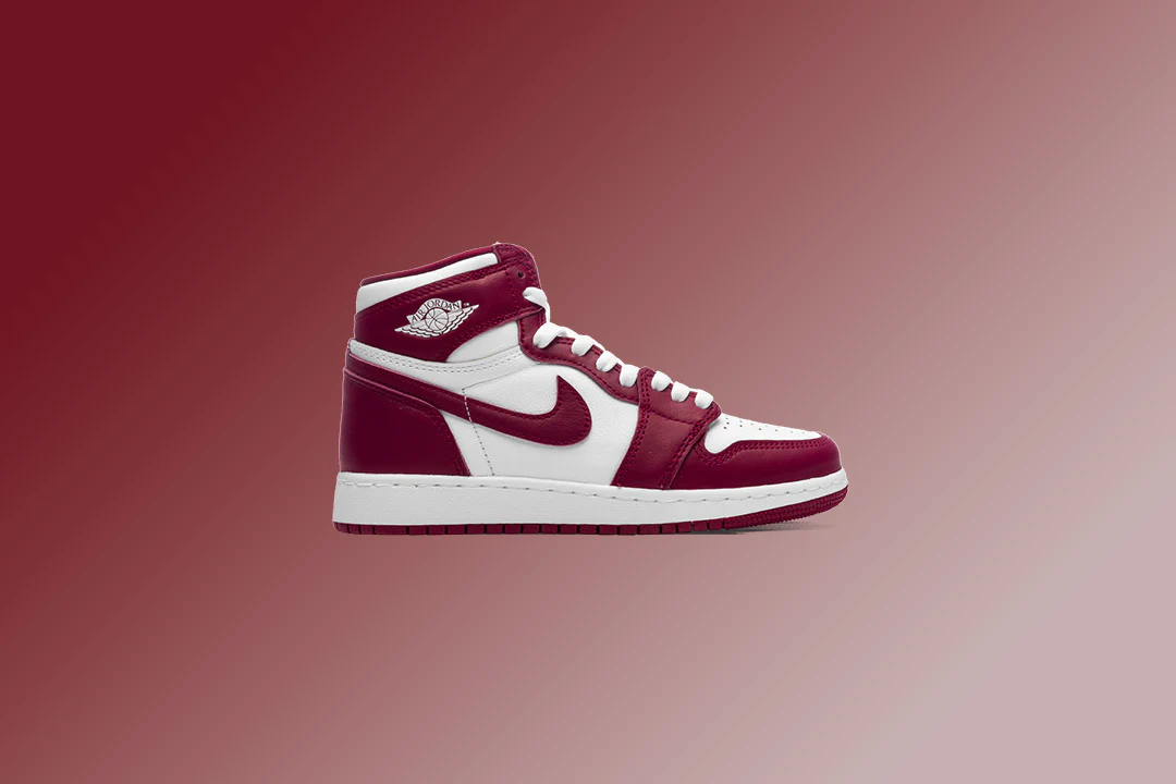 Air Jordan 1 Retro High OG (GS) - White/Team Red - Image 5