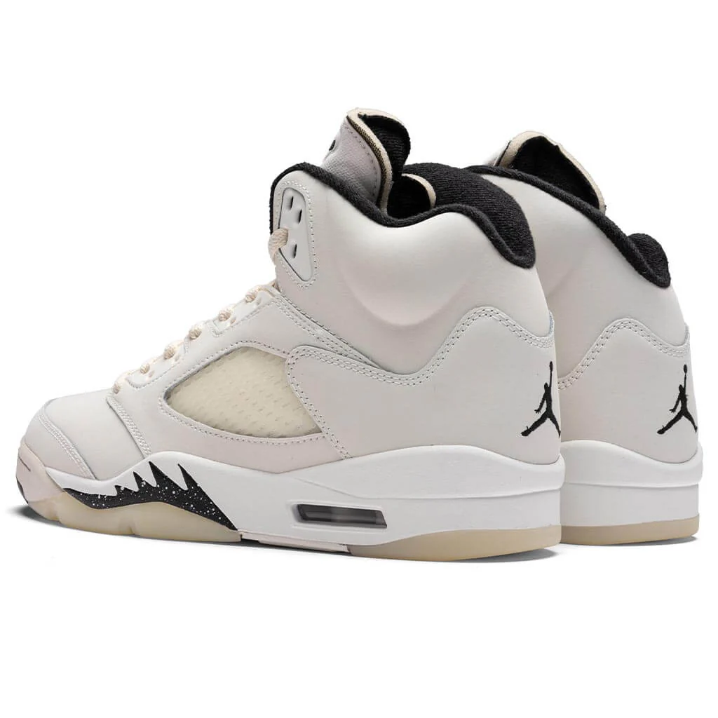 Air Jordan 5 Retro SE - Sail/Black/Light Orewood Brown - Image 3