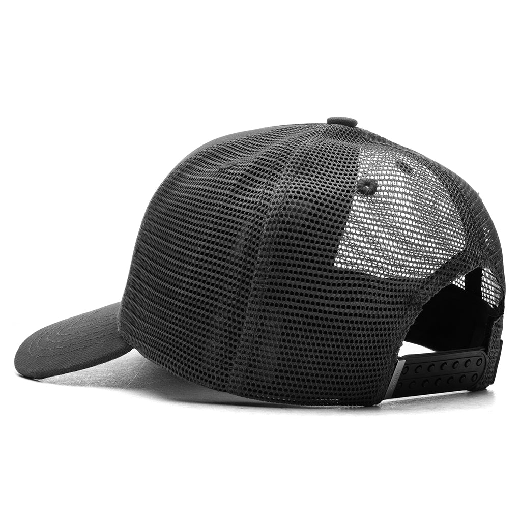 3 Star Trucker Hat - Black/White - Image 4