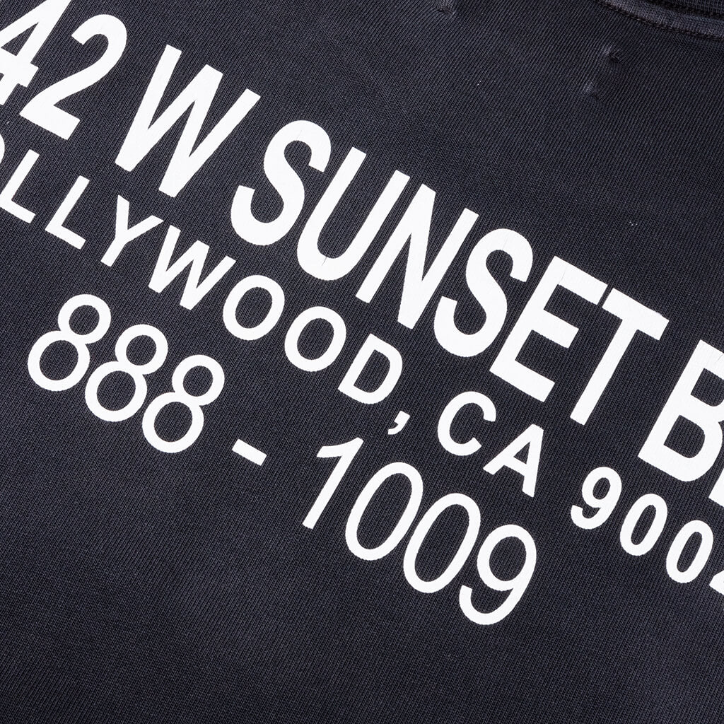 Club Amiri Wolf Oversized Tee - Black - Image 4