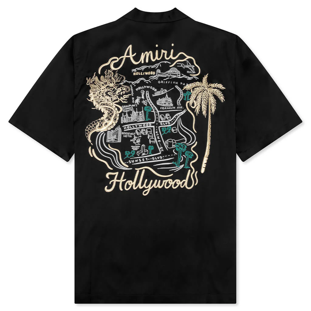 Amiri Dragon Camp Shirt - Black - Image 2