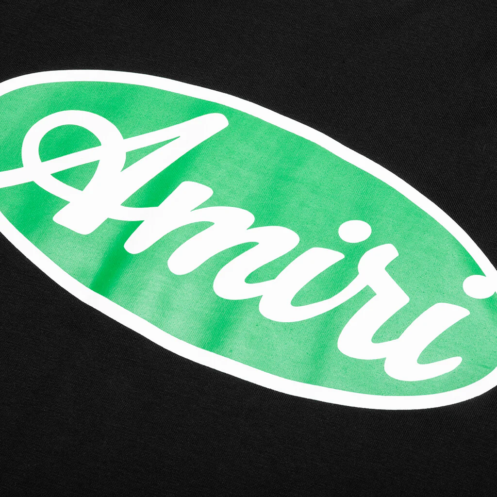 Oval Tee - Black - Image 3