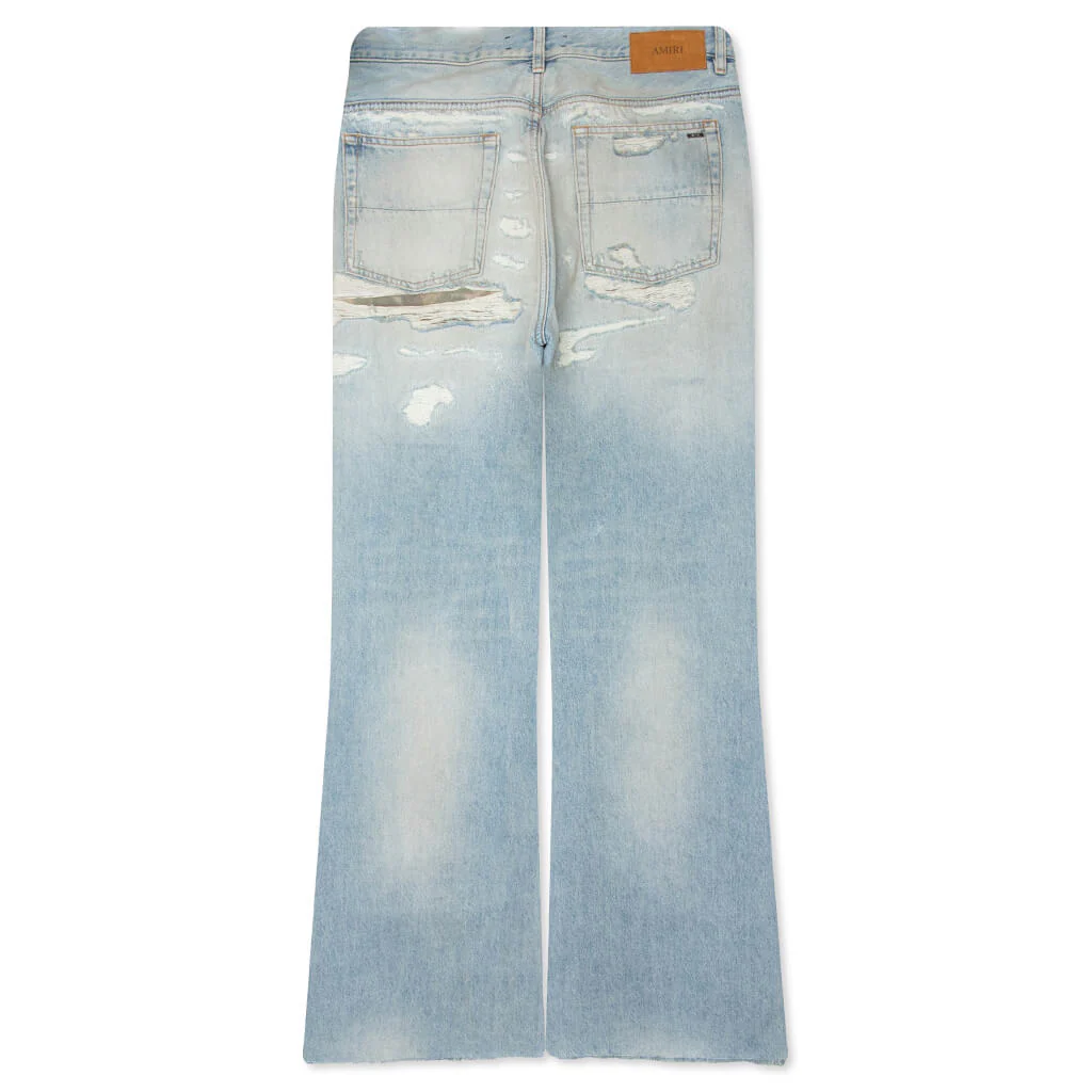Repaired Boot Cut Jean - Mist Indigo - Image 2