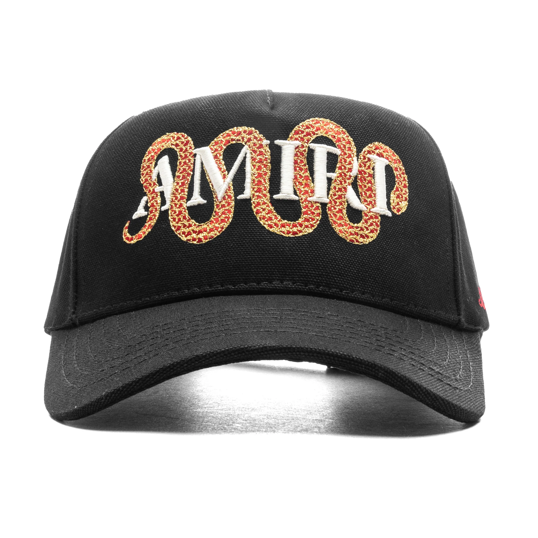 Snake Canvas Hat - Black