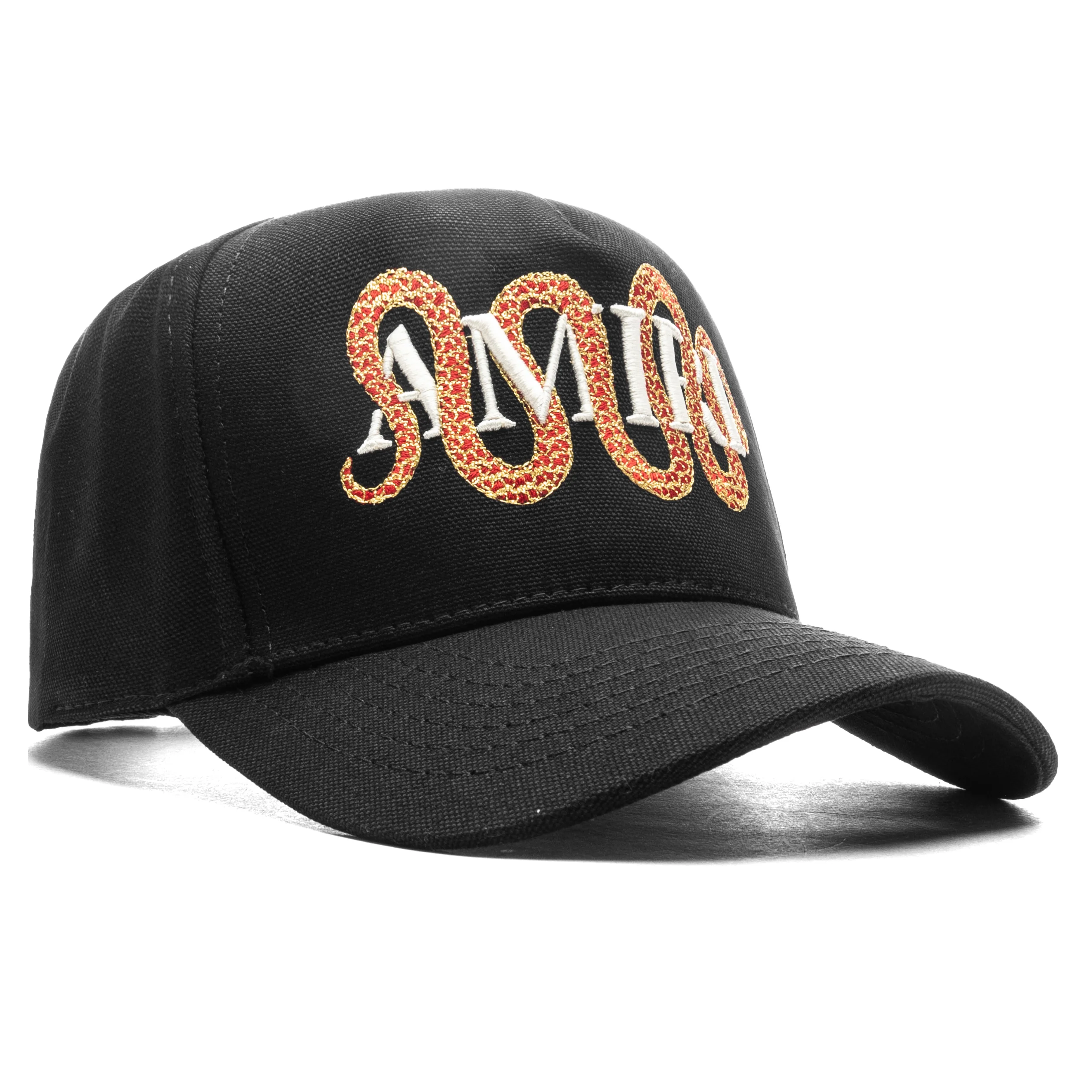 Snake Canvas Hat - Black - Image 3