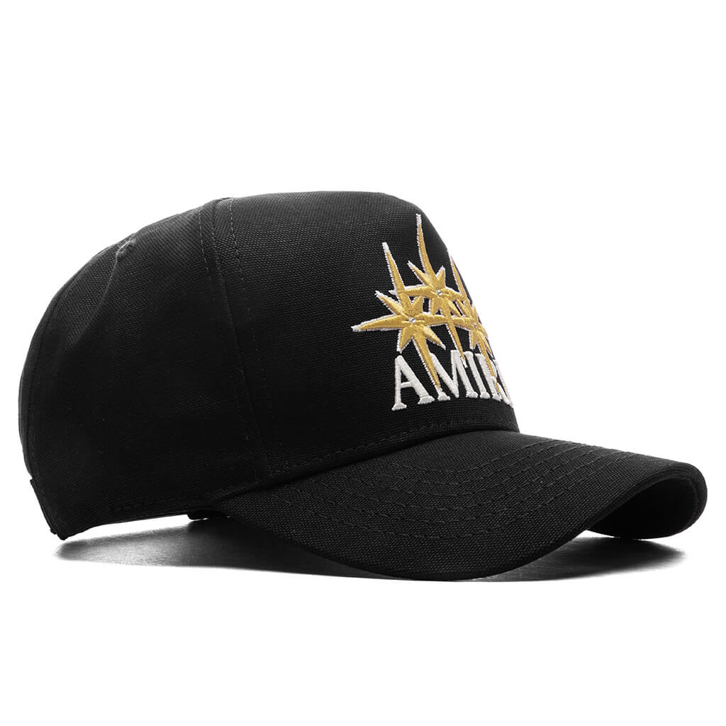 Amiri Starburst Canvas Hat - Black - Image 3