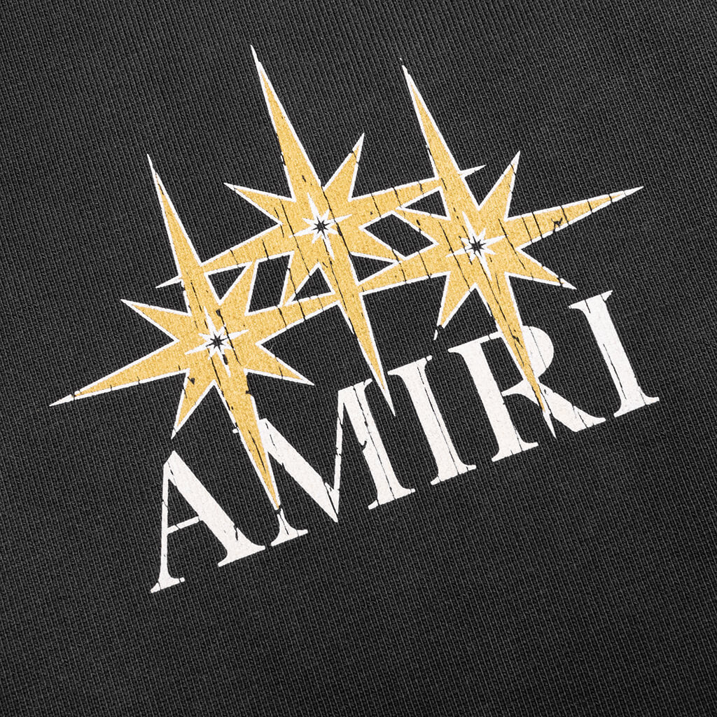 Amiri Starburst Oversized Tee - Black - Image 4