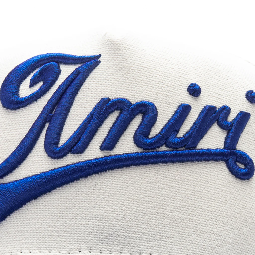 Two Tone Canvas Hat - True Blue - Image 2
