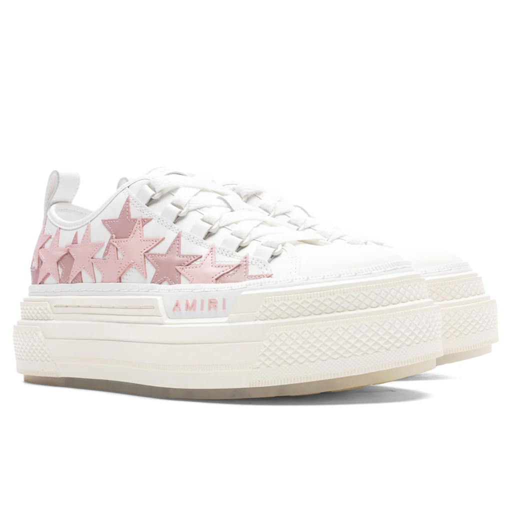 Women's Platform Stars Court Low - Pink - Image 2