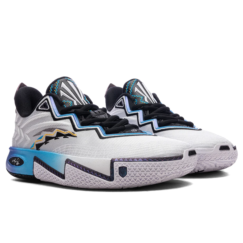 ANTA x Kyrie Irving Kai 2 'Dallas' - White/Black - Image 2