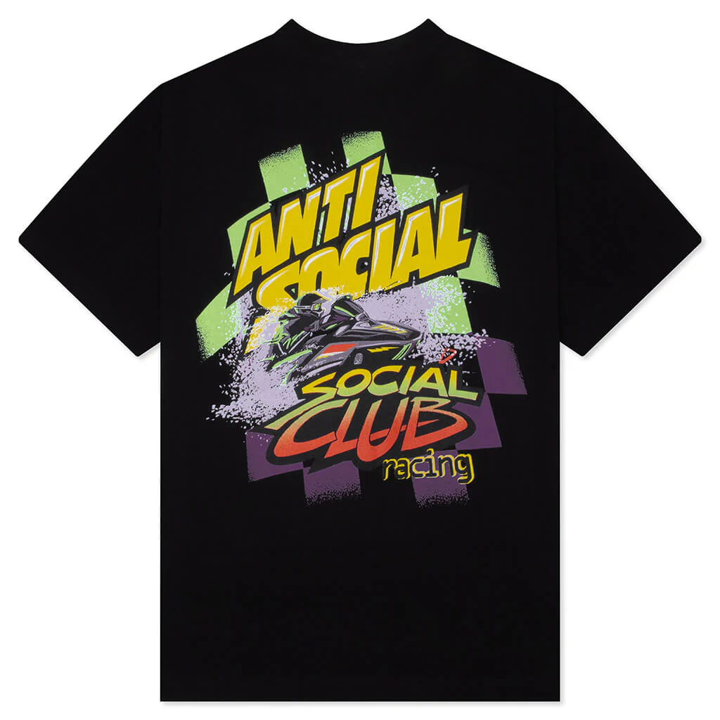 Artic Snowmobile Tee - Black - Image 2