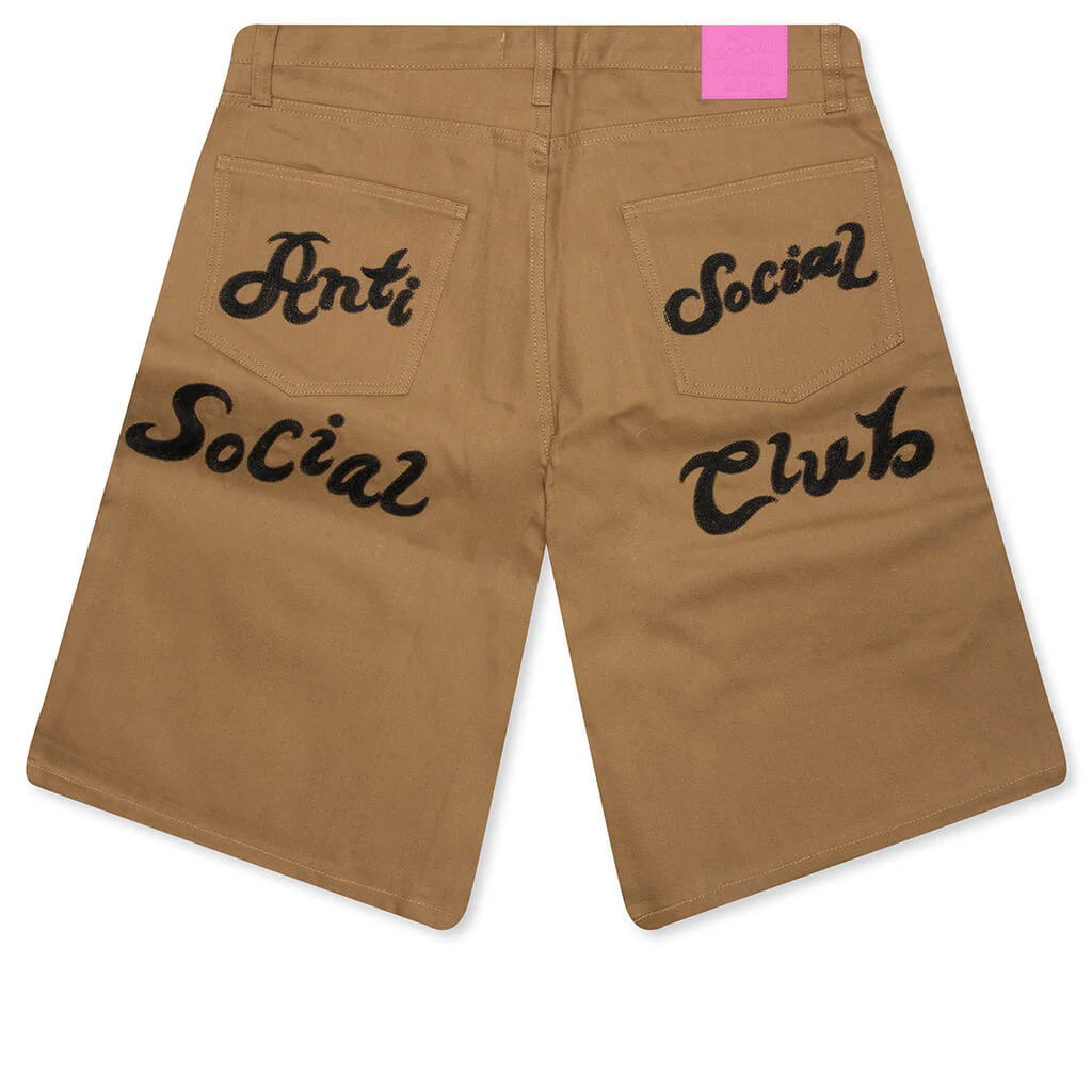 Chainstitch Carpenter Shorts - Tan - Image 2