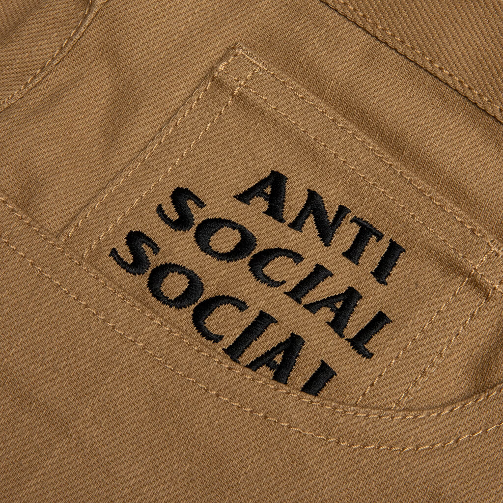 Chainstitch Carpenter Shorts - Tan - Image 3