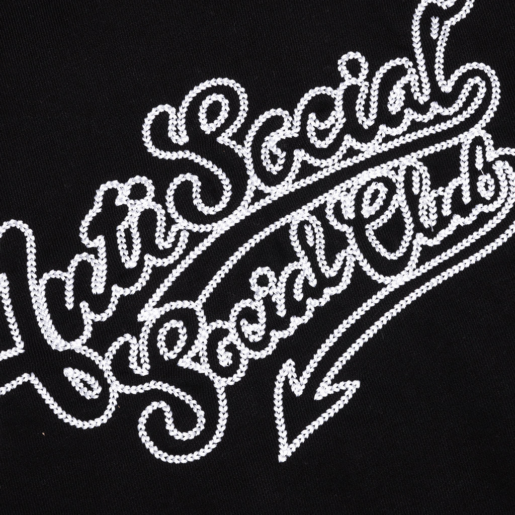 Script Club Hoodie - Black - Image 3