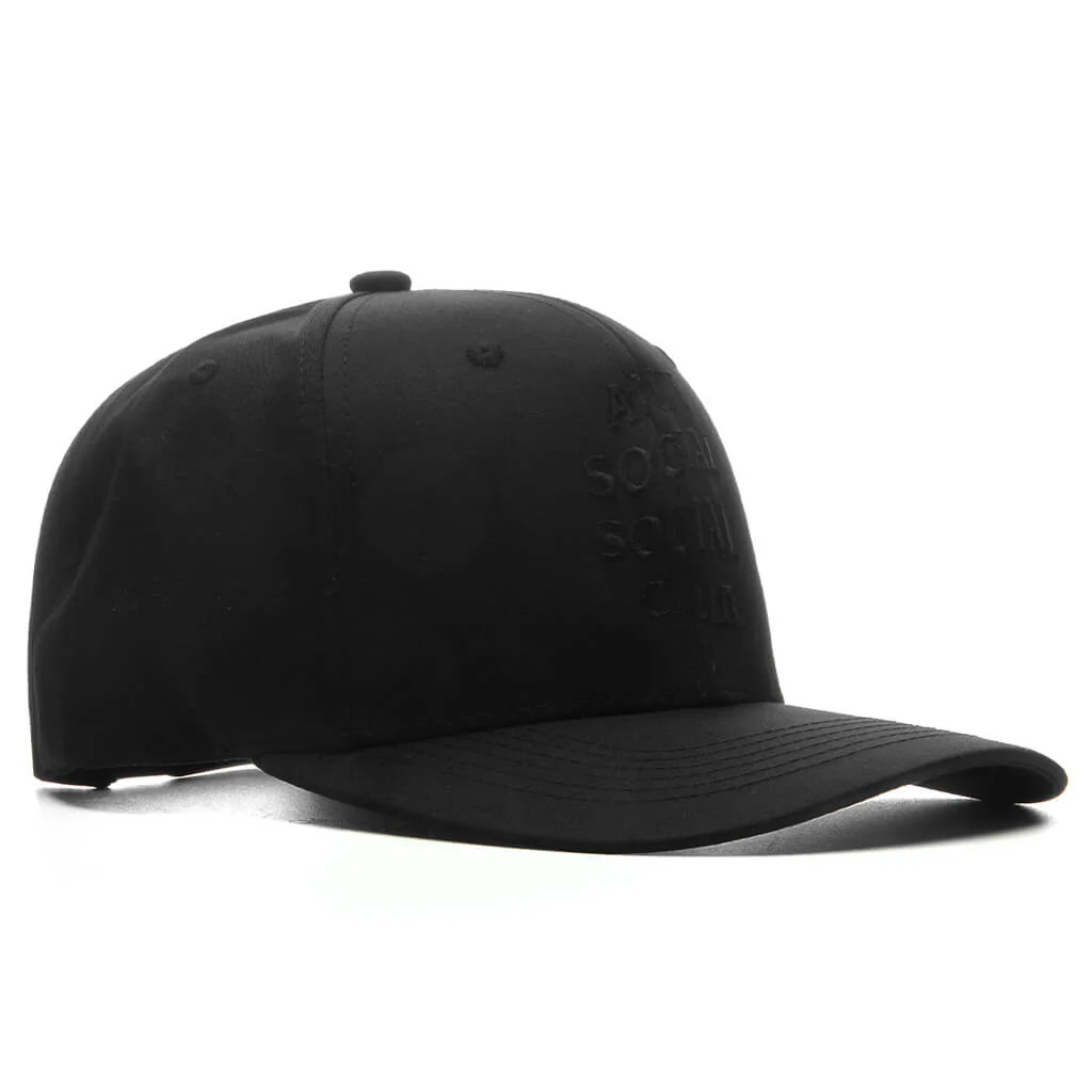 Tonal Embroidered Cap - Black - Image 2