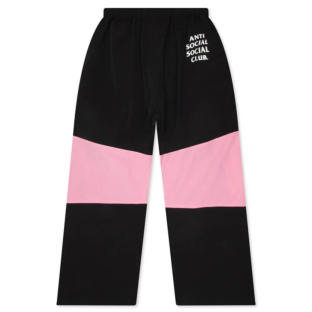 Track Pants - Black/Pink