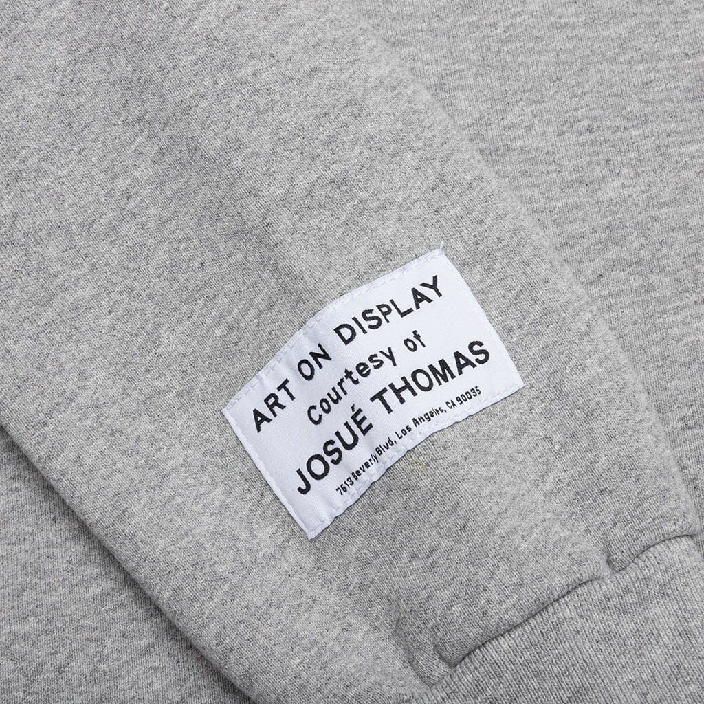 Art Dept Crew Neck Sweatshirt - Heather Grey - Image 4
