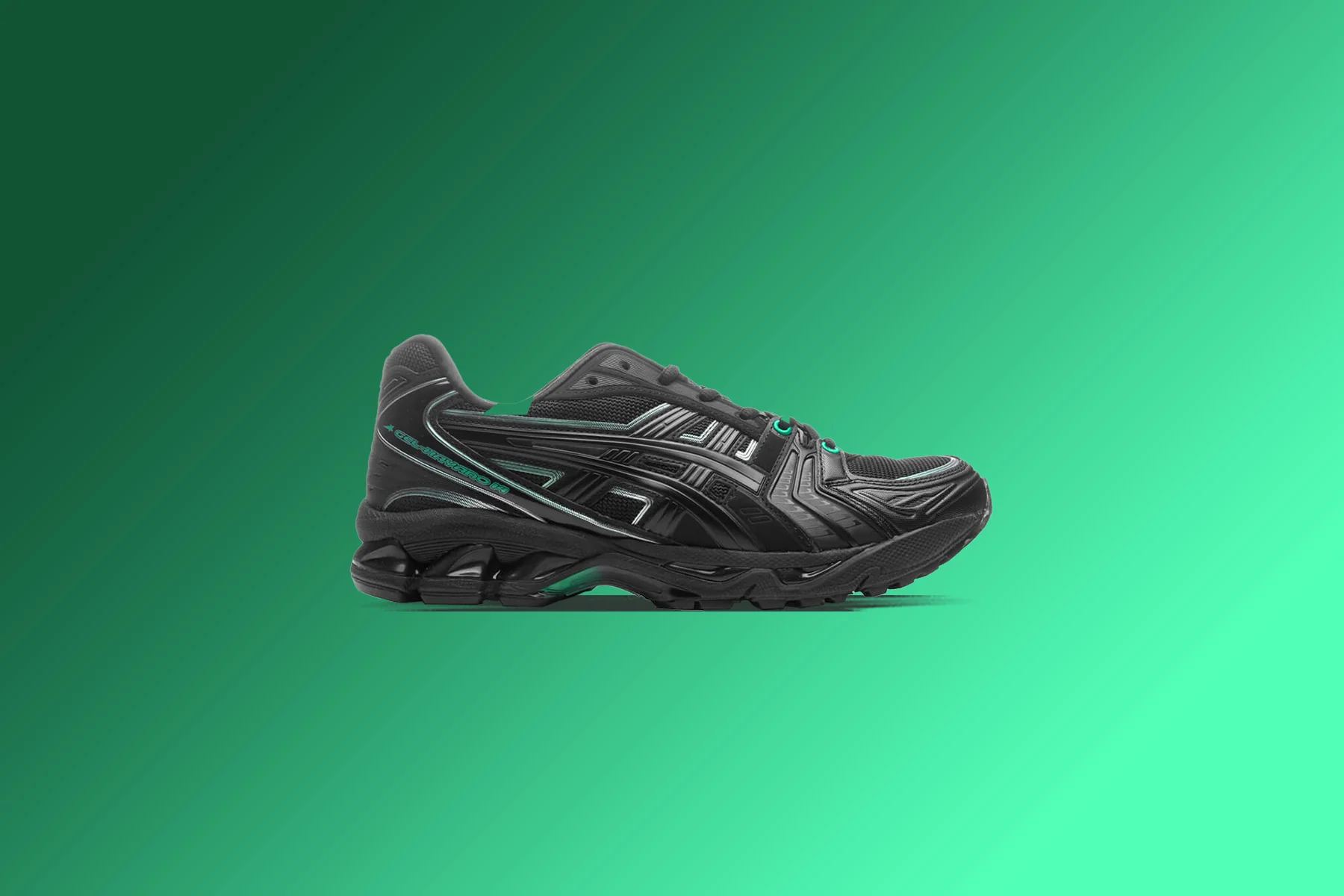 8ON8 x Asics Gel-Kayano 14 - Black/Black - Image 5