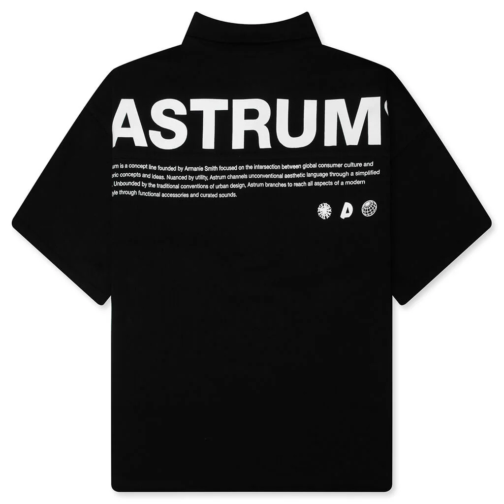 Rivet Shirt - Black - Image 2