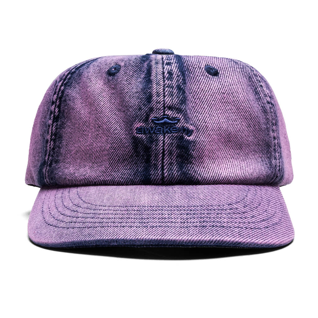 Crown Logo Denim Hat - Pink