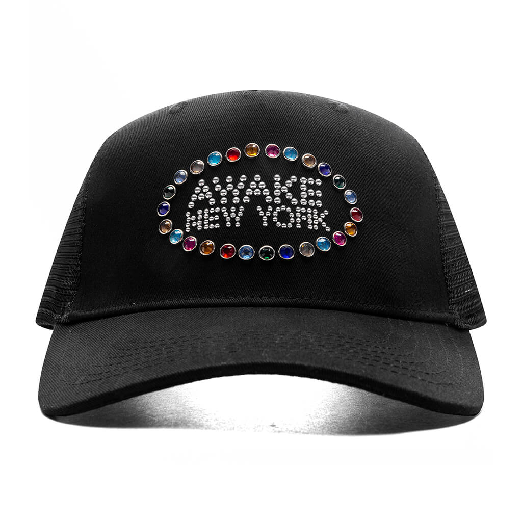 Gem Trucker Hat - Black
