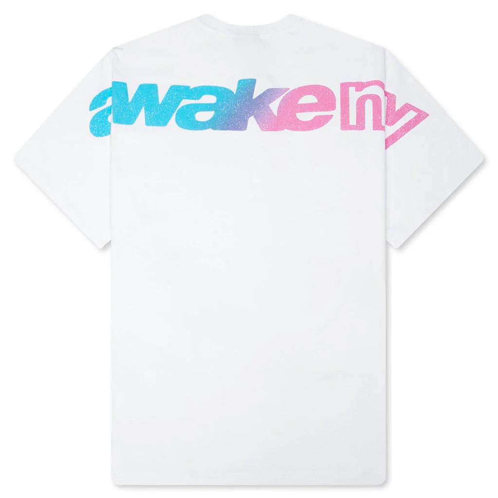 Gradient Sport Tee - White - Image 2