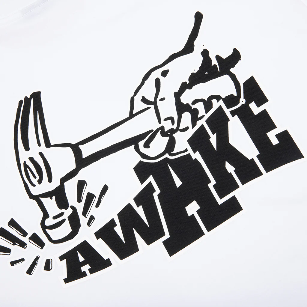 Hammer S/S Tee - White - Image 4