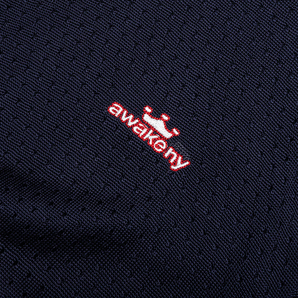 Mesh Polo - Navy - Image 4