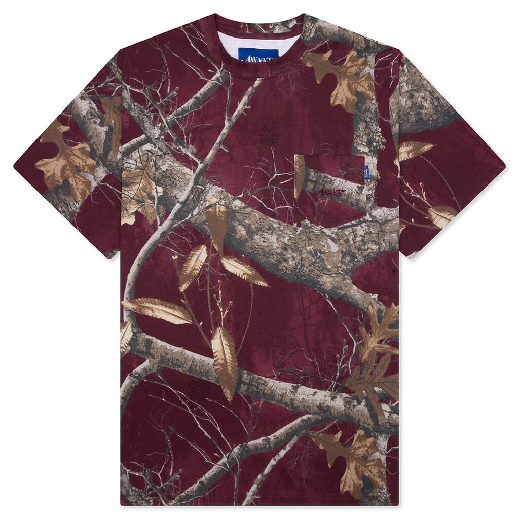 Pocket Tee - Merlot