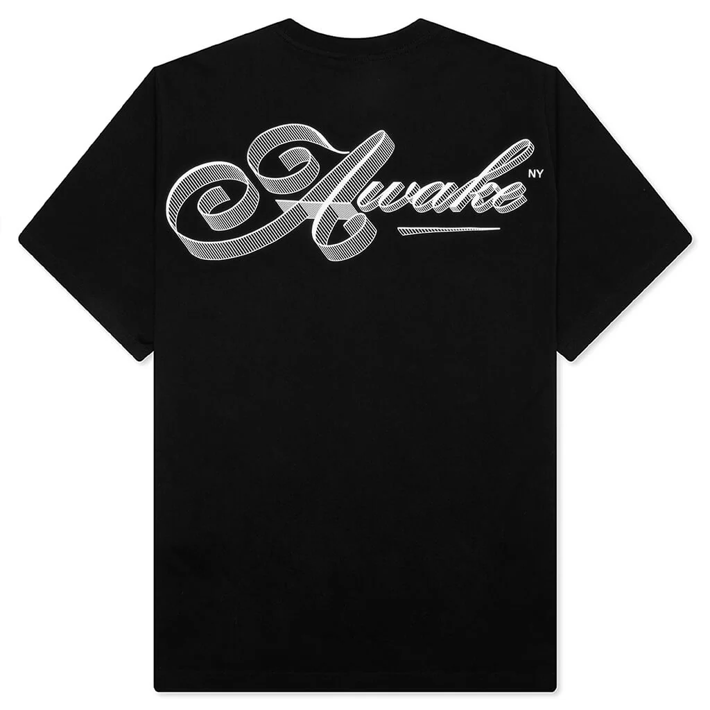 Script Tee - Black - Image 2
