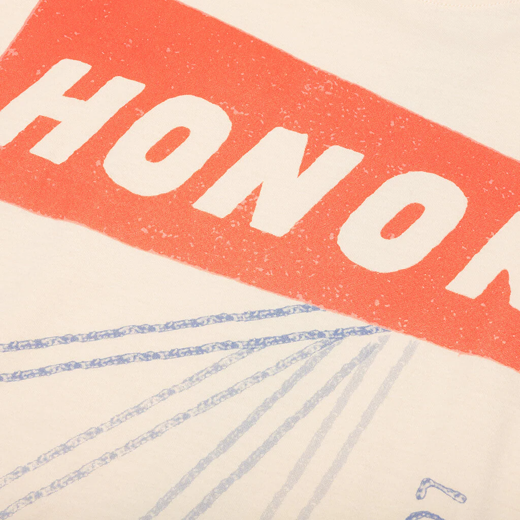 B-Summer HTG Match Box S/S Tee - White - Image 3